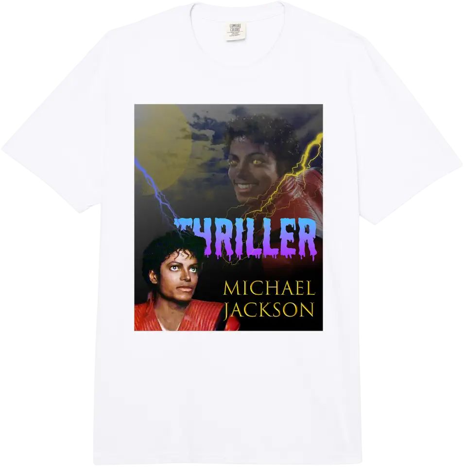 Michael Jackson T-Shirt The King of Pop MJ Cotton 100% Men or Women
