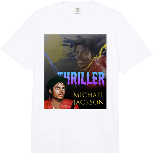 Michael Jackson T-Shirt The King of Pop MJ Cotton 100% Men or Women