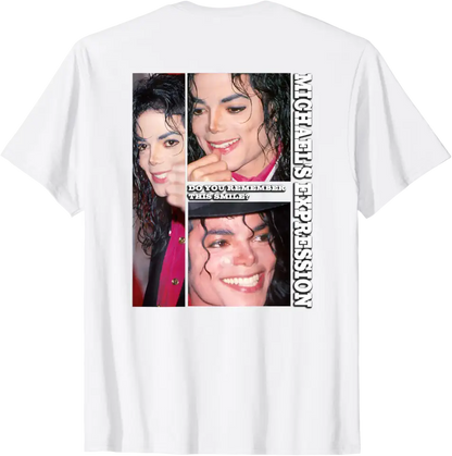 Michael Jackson T-Shirt The King of Pop MJ Cotton 100% Men or Women