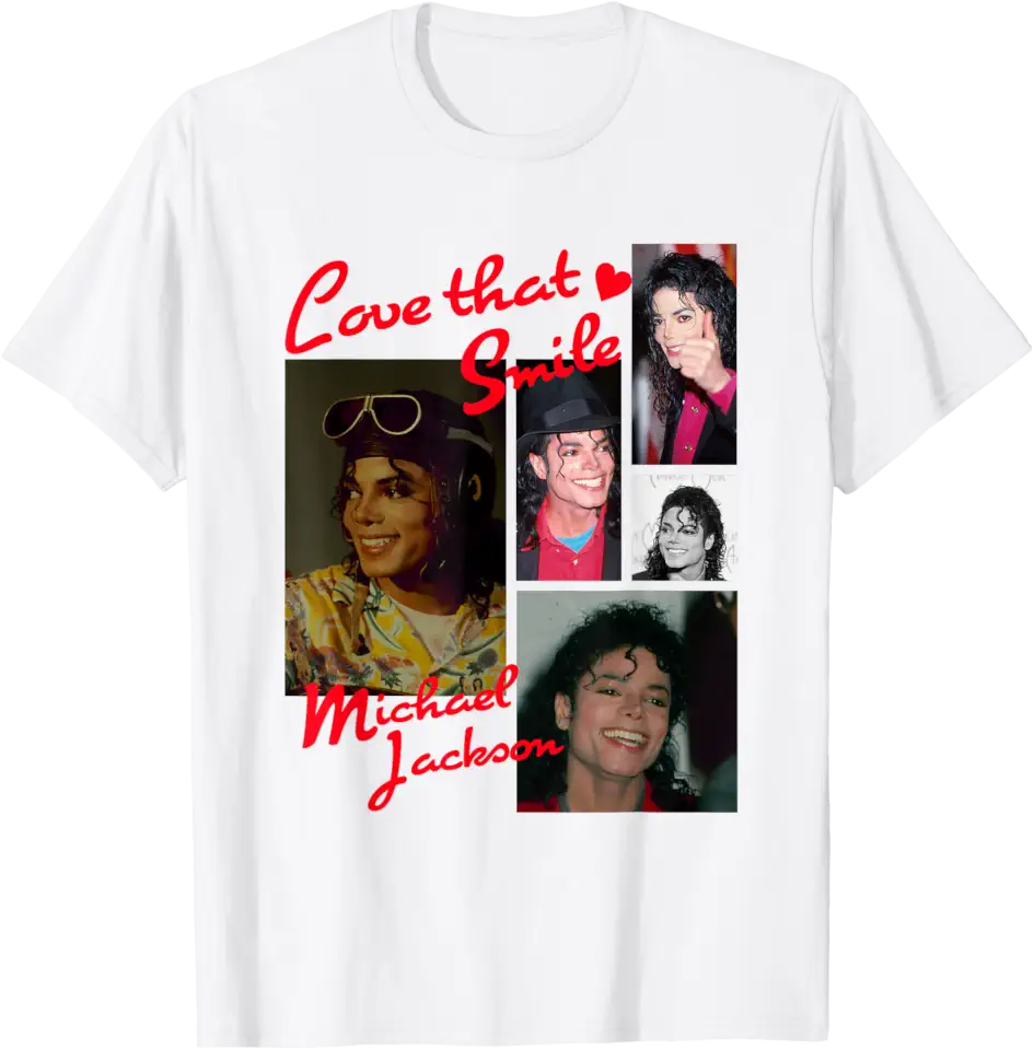 Michael Jackson T-Shirt The King of Pop MJ Cotton 100% Men or Women