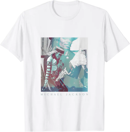 Michael Jackson T-Shirt The King of Pop MJ Cotton 100% Men or Women