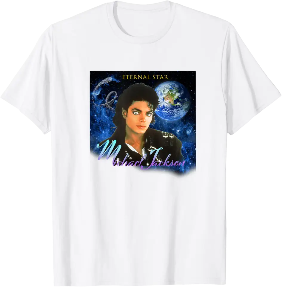 Michael Jackson T-Shirt The King of Pop MJ Cotton 100% Men or Women