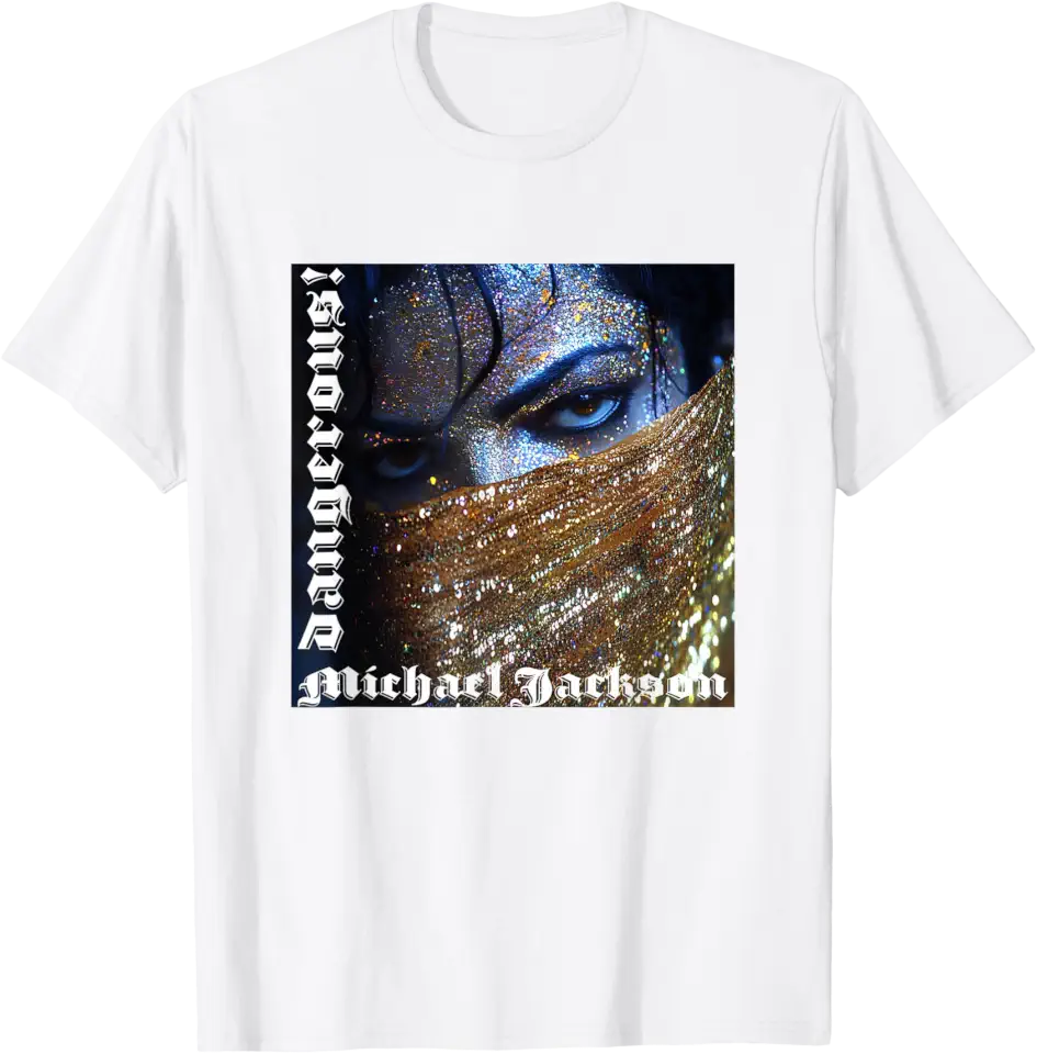 Michael Jackson T-Shirt The King of Pop MJ Cotton 100% Men or Women