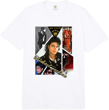 Michael Jackson T-Shirt The King of Pop MJ Cotton 100% Men or Women