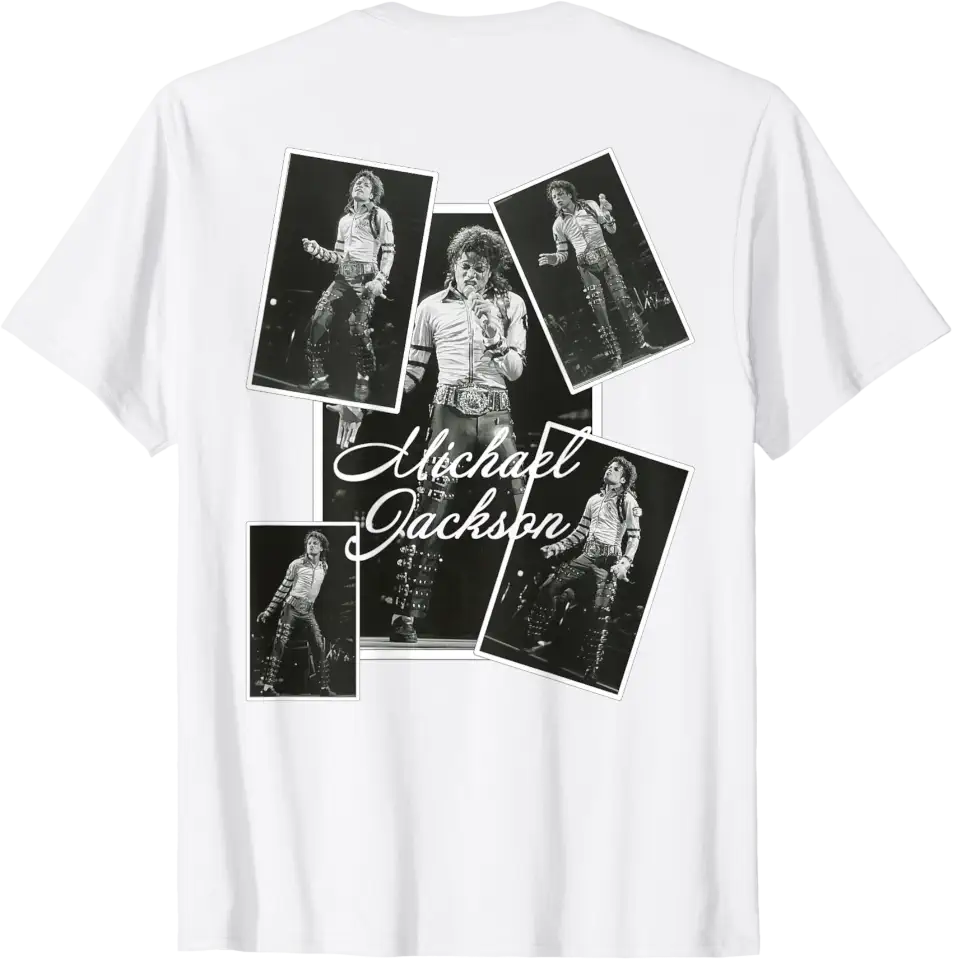 Michael Jackson T-Shirt The King of Pop MJ Cotton 100% Men or Women