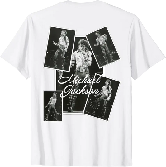 Michael Jackson T-Shirt The King of Pop MJ Cotton 100% Men or Women