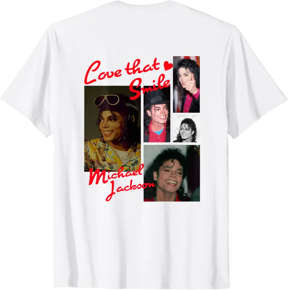 Michael Jackson T-Shirt The King of Pop MJ Cotton 100% Men or Women