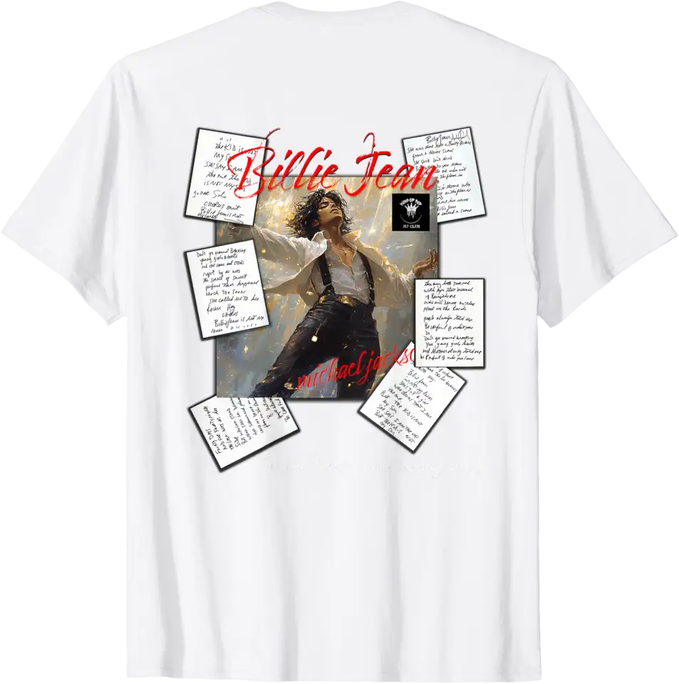 Michael Jackson T-Shirt The King of Pop MJ Cotton 100% Men or Women