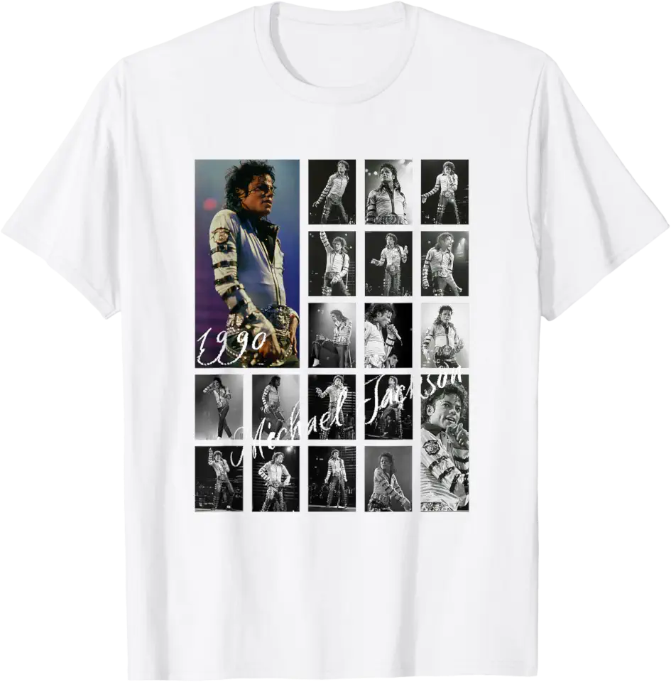 Michael Jackson T-Shirt The King of Pop MJ Cotton 100% Men or Women