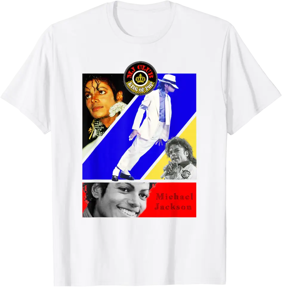 Michael Jackson T-Shirt The King of Pop MJ Cotton 100% Men or Women